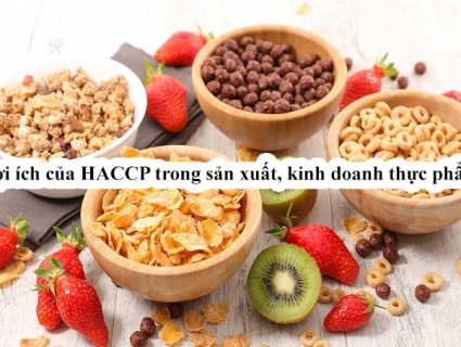 Lợi ích của HACCP trong sản xuất